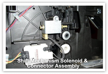 Shift Mechanism Solenoid &amp; Connector Assembly